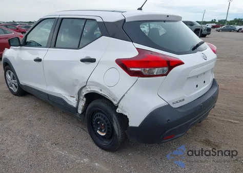 2020 Nissan Kicks S Xtronic Cvt z USA, uszkodzony, nr VIN 3N1CP5BV0LL529635